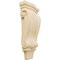 Ekena Millwork 4 3/4"W x 1 3/4"D x 10"H Small Traditional Pilaster Wood Corbel, Maple CORW05X02X10PTMA - alternate 1